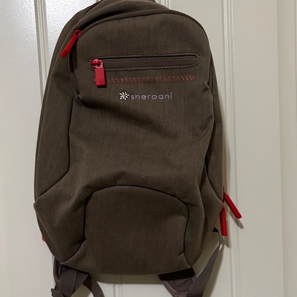Sherpani Brown Mini Backpack - Picture 2 of 9